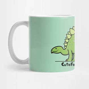 CuteForKids - Stegosaurus - Branded Mug